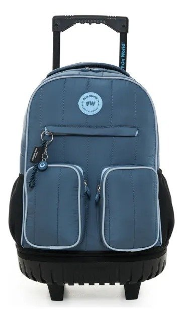 Producto - MOCHILA FW FUN WORLD CARRO SQUAD AZUL