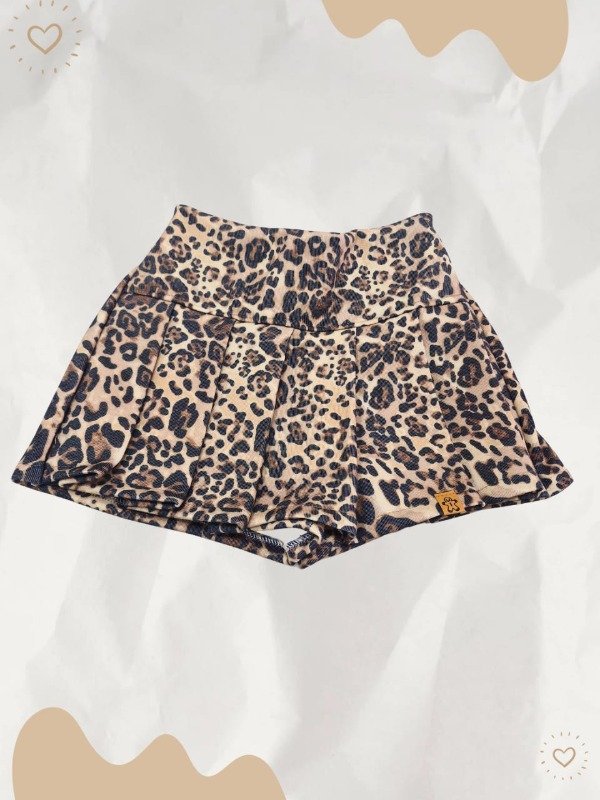 Producto - Pollera pantalón Tableada Print (FD5)