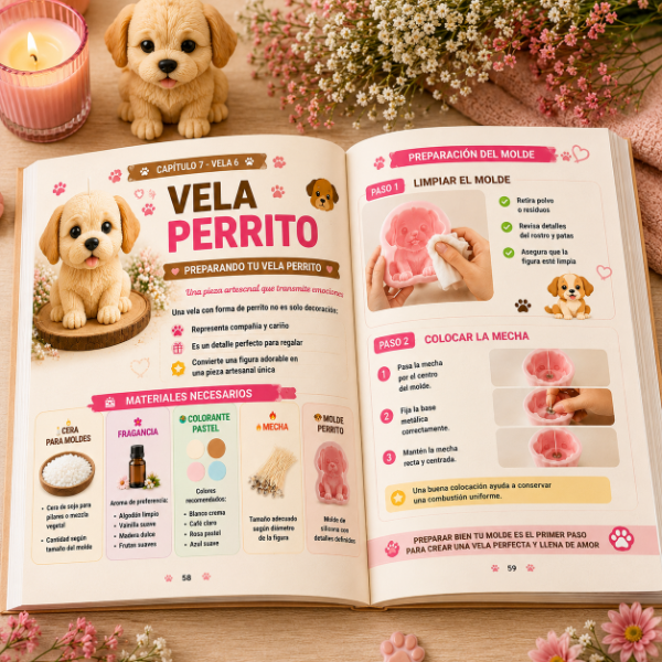 Producto - 10 Velas En Moldes, Que Podés Crear y Vender. - 3