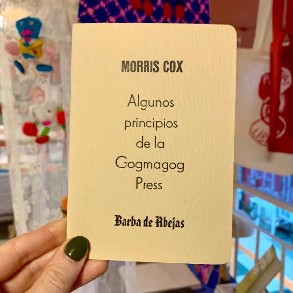 Producto - Algunos principios de la Gogmagog Press (Barba de abejas)