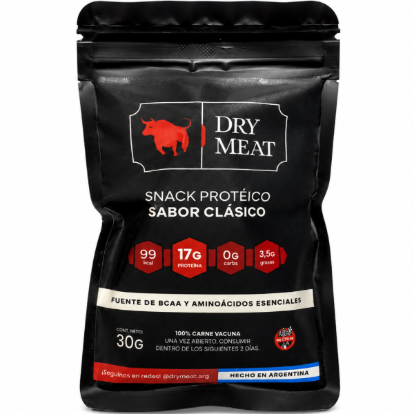Producto - SNACK DE CARNE PROTEÍCO DRY MEAT 17gr