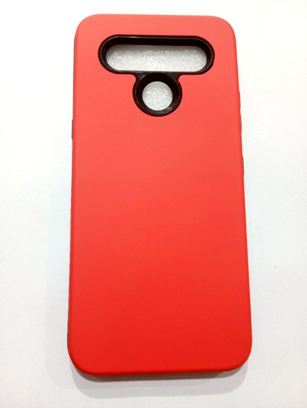 Producto - Funda Rojo rígida de alto impacto para LG K51s