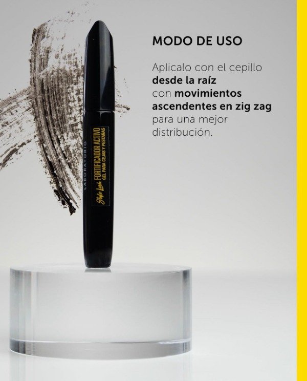 Producto - Style Lash FORTIFICADOR Activo con COLOR para pestañas y cejas 10ml. - 1