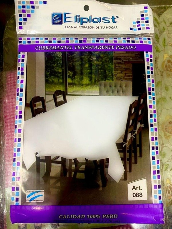 Producto - CUBREMANTEL TRANSPARENTE 2,20 MTS
