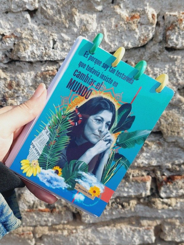 Producto - Anotador A6 - MERCEDES SOSA #7