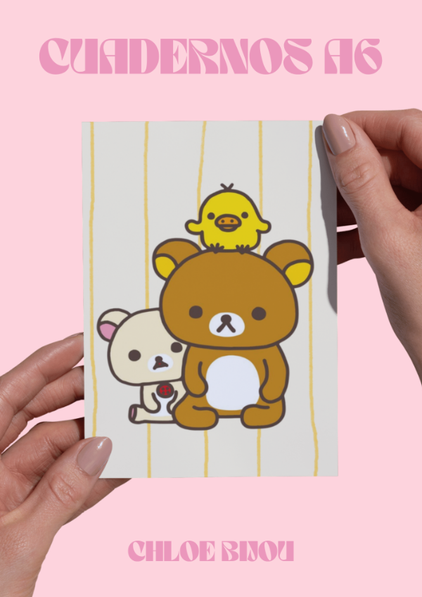 Producto - Cuadernos a6 rilakkuma x2 und - 4