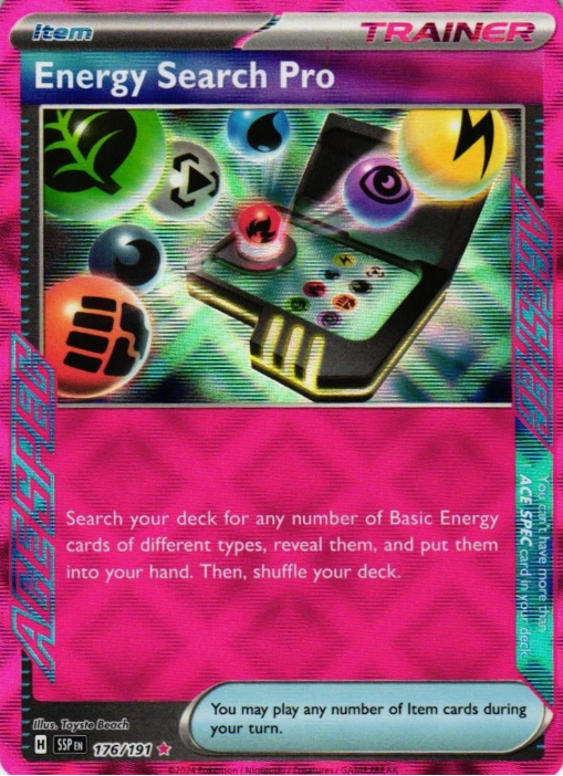 Producto - Energy Search Pro - 176/191 - Surging Sparks - Holo