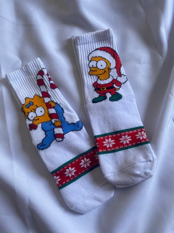 Producto - Medias simpson navideños