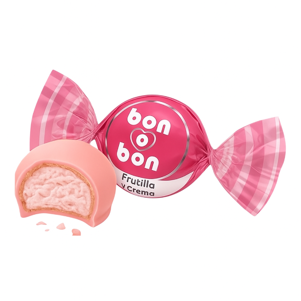 Producto - Bon o Bon Frutilla y Crema (Unidad)