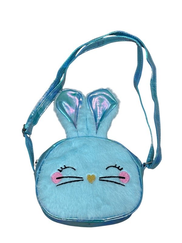 Producto - Carterita de nena conejito celeste
