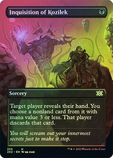 Producto - Inquisition of Kozilek (Borderless Foil)