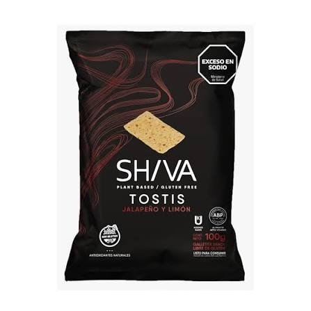 Producto - Tostis de limon y jalapeño SHIVA
