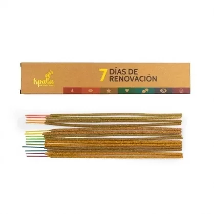 Producto - Sahumerios Palo santo 7 días de renovación Ispalla