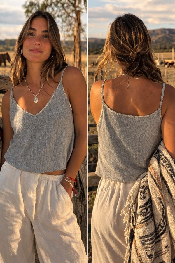 Producto - Top gris