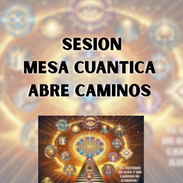 Producto - SESIÓN MESA ABRE CAMINOS