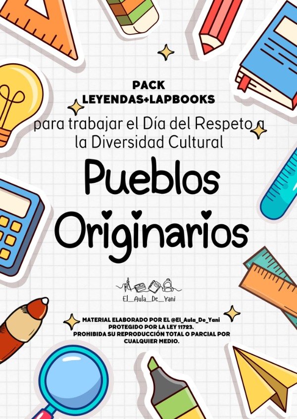Producto - PACK: Pueblos Originarios Leyendas + Lapbooks