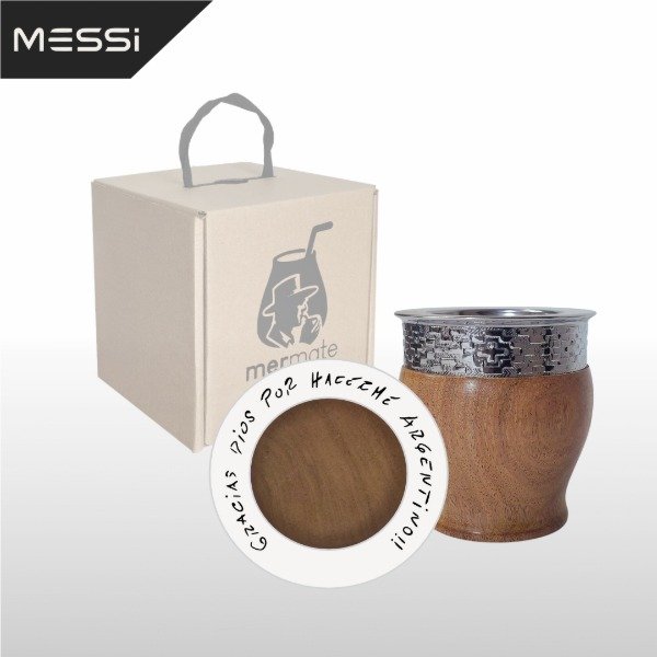 Producto - MATE CON GRABADO PERSONALIZADO EXCLUSIVO MESSI A PUÑO Y LETRA - 4