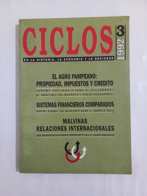 Producto - Ciclos #3 2do Semestre 1992 - El agro pampeano Malvinas Rapoport