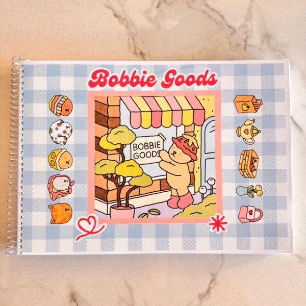 Producto - CUADERNO PARA COLOREAR BOBBIE GOODS TAMAÑO A4 80 PAGINAS
