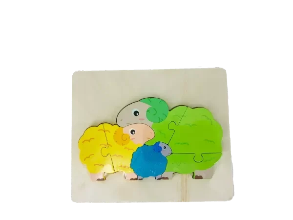 Producto - ROMPECABEZA FAMILIA DE ANIMALES