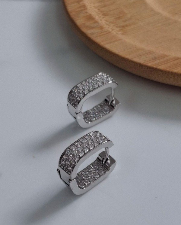 Producto - Argolla Laurel Plateado