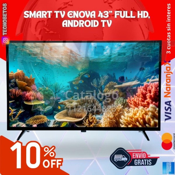 Producto - SMART TV ENOVA 43" LED Full HD
