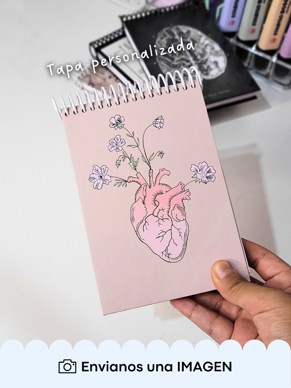 Producto - Libreta A6 tapa dura PERSONALIZADA