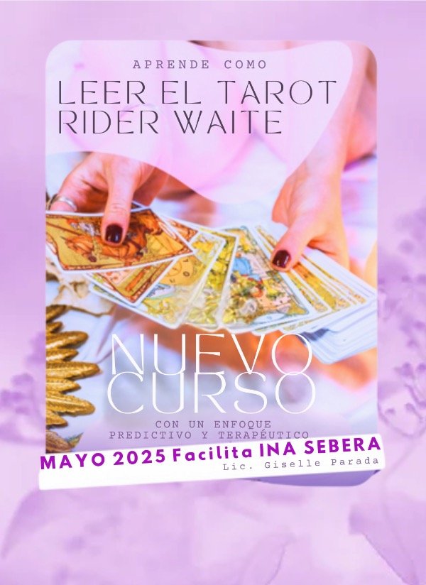Producto - CURSO TAROT RIDER WAITE BY INA SEBERA MÓDULO II