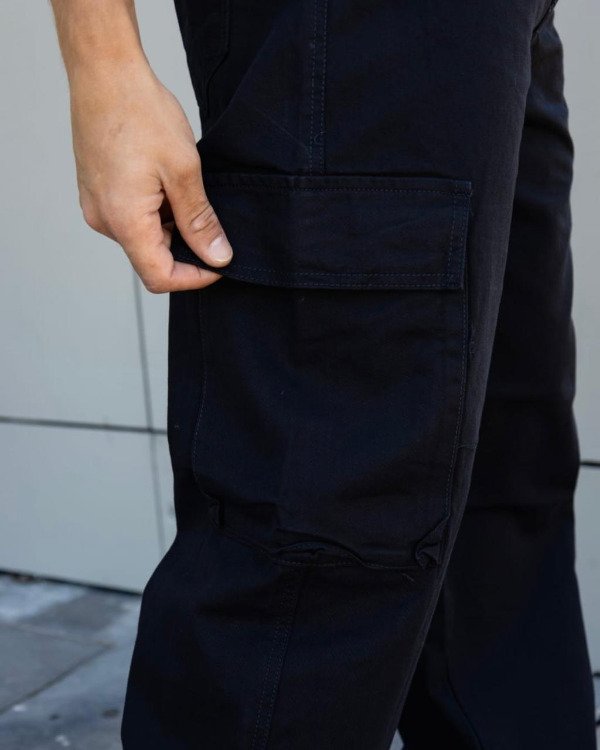 Producto - Jean baggy Negro Cargo - 3