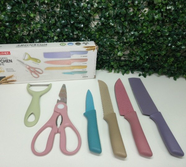Producto - SET DE CUCHILLOS X6 PCS