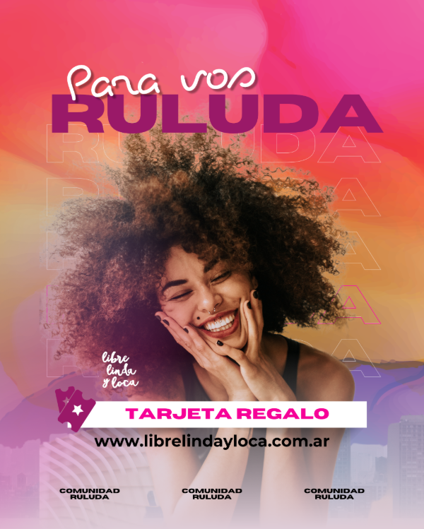 Producto - Tarjeta Regalo "Para vos Ruluda"
