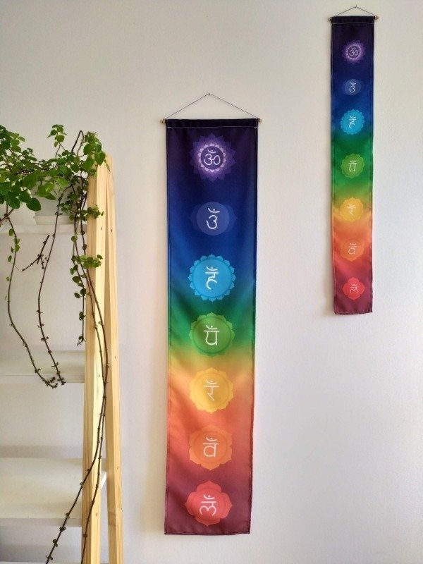 Producto - Banderín 7 chakras