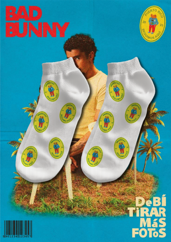 Producto - MeDiAS - SeGUiMO AQuI - Bad Bunny