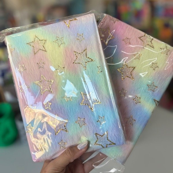 Producto - Cuaderno Fantasía Peluche Estrellas x80 Hojas 7849 - 0