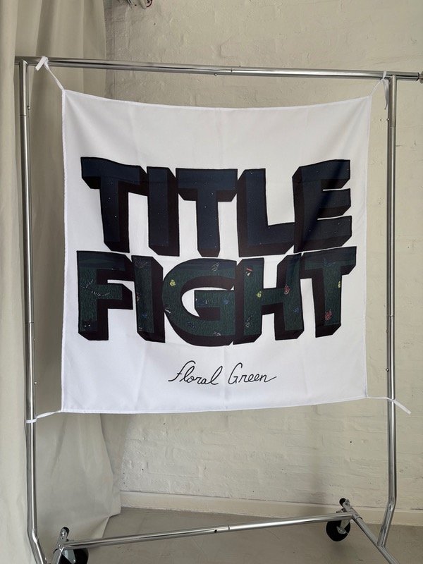 Producto - PREVENTA- FLAGBAG - TITLE FIGHT - FLORAL GREEN