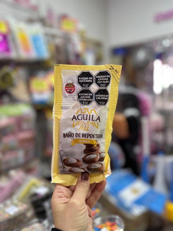 Producto - Baño de repostería sachet águila