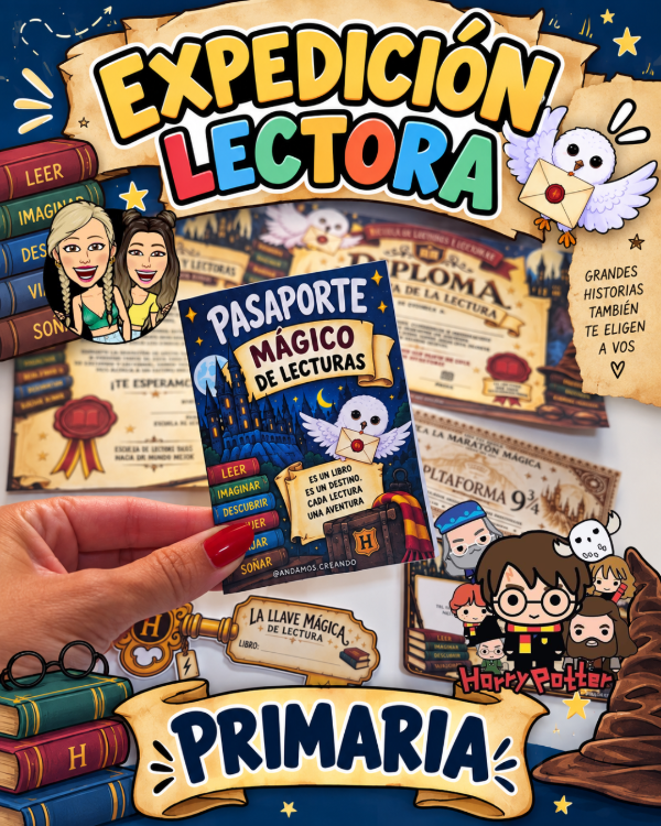 Producto - LA MARATÓN MAGICA DE HARRY POTTER. Primaria