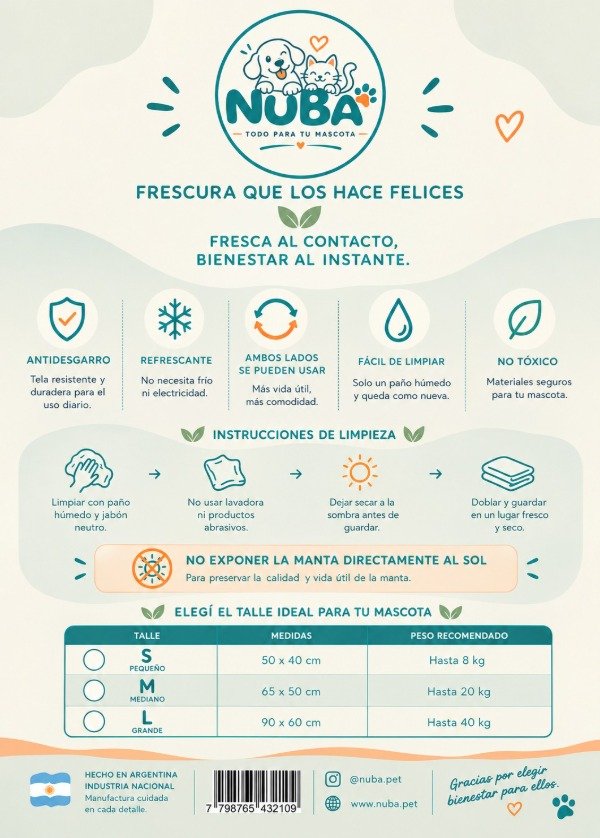 Producto - Manta refrigerante - 3