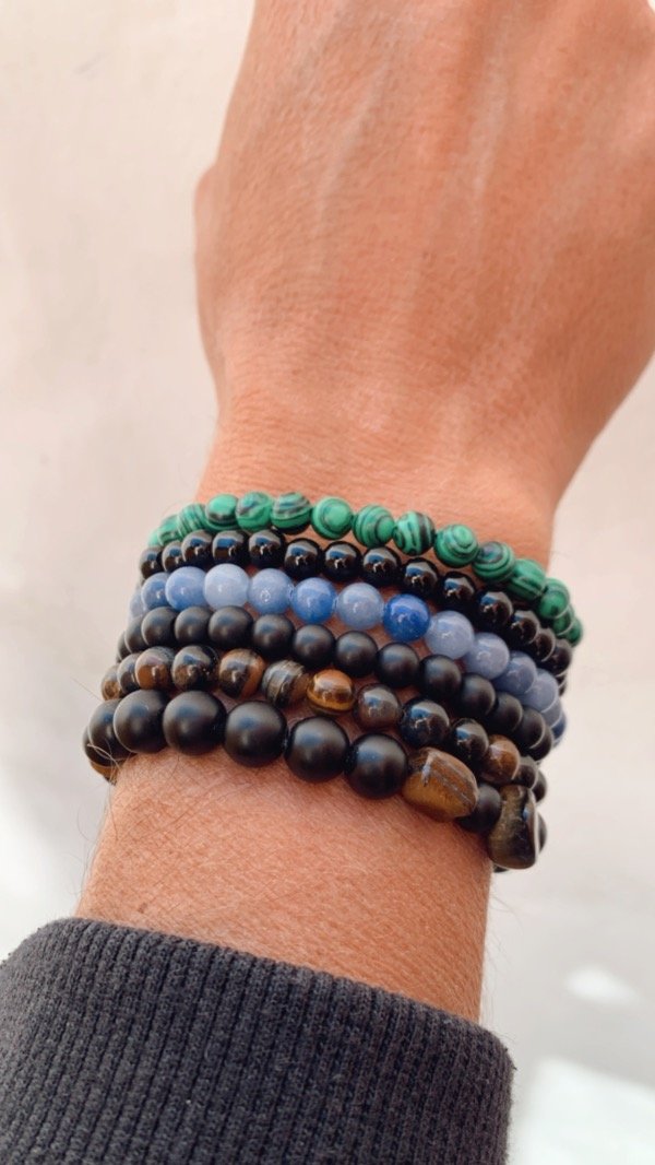 Producto - Pulsera hombre (cuarzo azul)