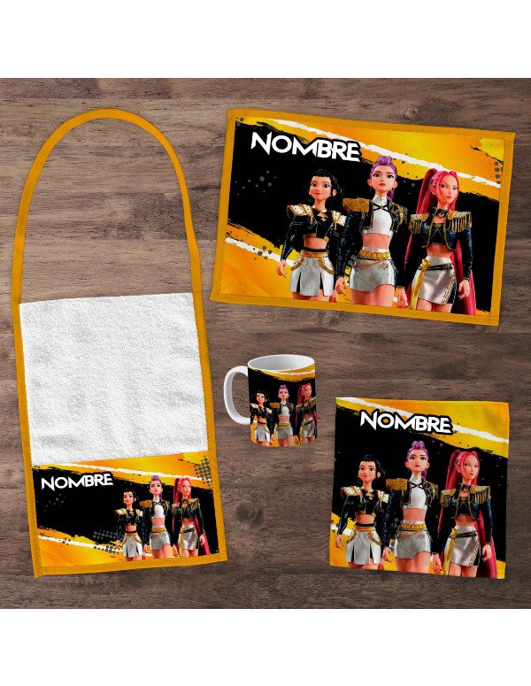 Producto - Set Jardin Personalizado SajaBoys - Las Guerreras Kpop #21