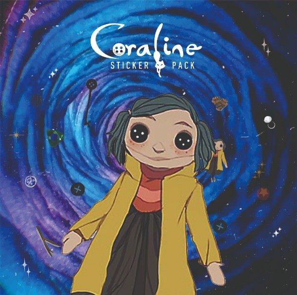Producto - Coraline 2 - Stickers Packs