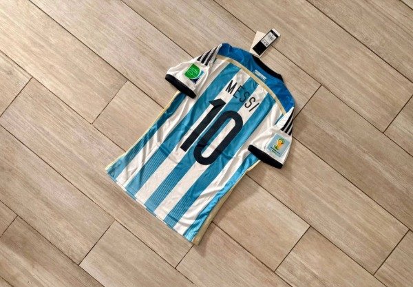 Producto - CAMISETA AFA IMPORTADA TITULAR RETRO 2014 #10 MESSI - 9