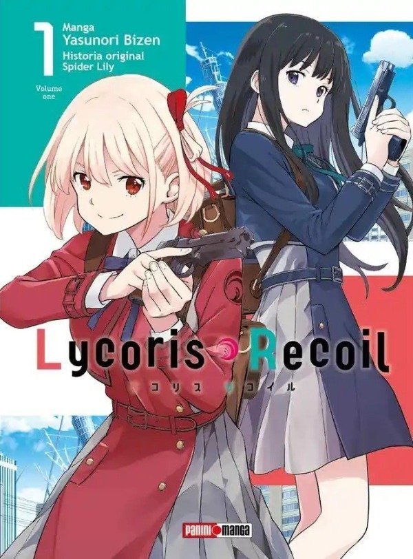 Producto - Manga Lycoris Recoil Panini Tomos Otorii Anime