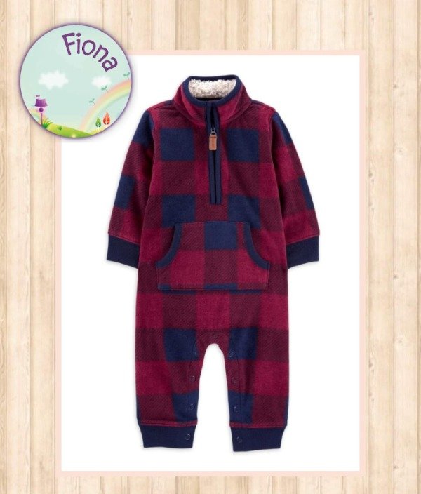 Producto - Jumpsuit Micropolar Cuadrille