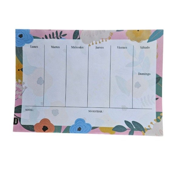 Producto - Planner Mensual Columnas