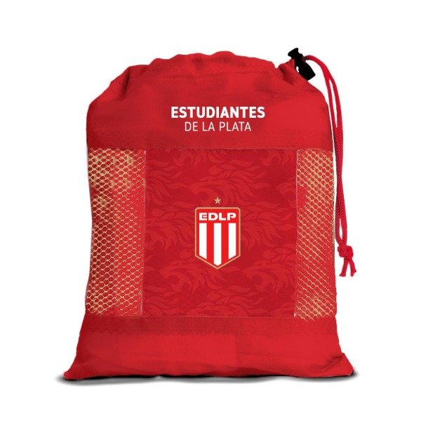 Producto - Toallón Estudiantes de La Plata Escudo Nuevo con Funda - 1