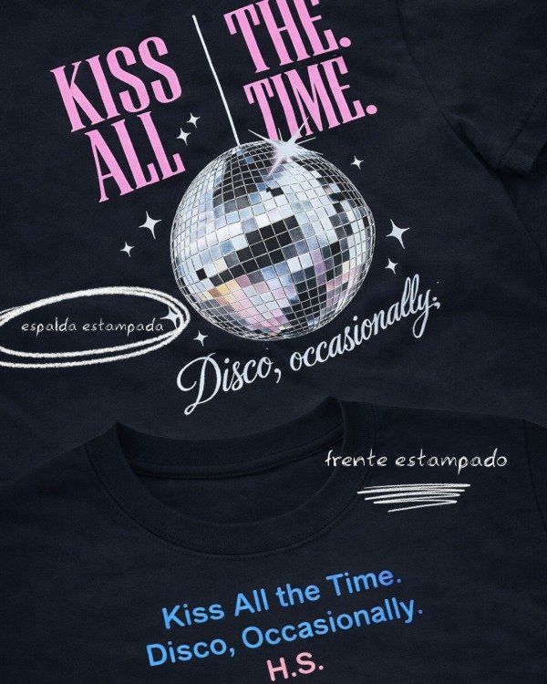 Producto - kiss all the time estampado
