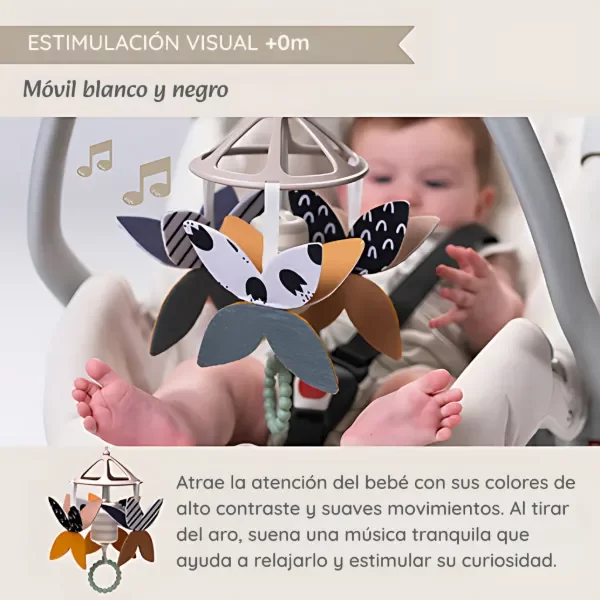 Producto - HELLO BABY - Set Sensoriales Bebe Blanco y negro - 2