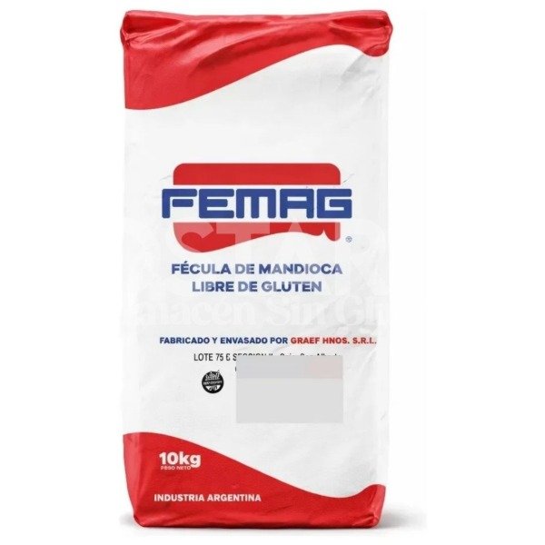 Producto - Fécula de Mandioca Femag