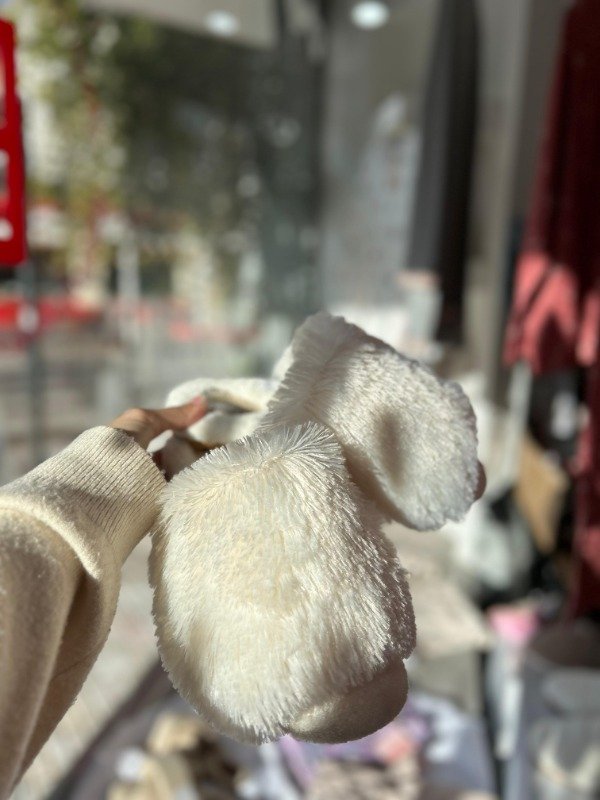 Producto - Pantuflas blancas peluditas